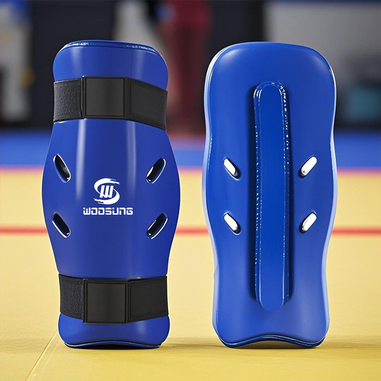 Taekwondo mencelupkan shin guard